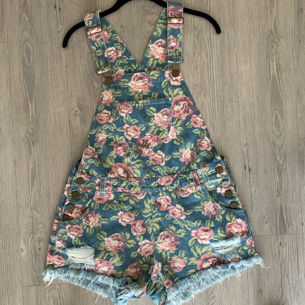 Show Me Your Mumu Denim Overalls